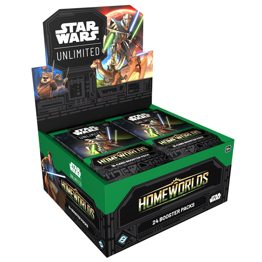 Star Wars: Unlimited - Homeworlds Booster Display (24 Packs)