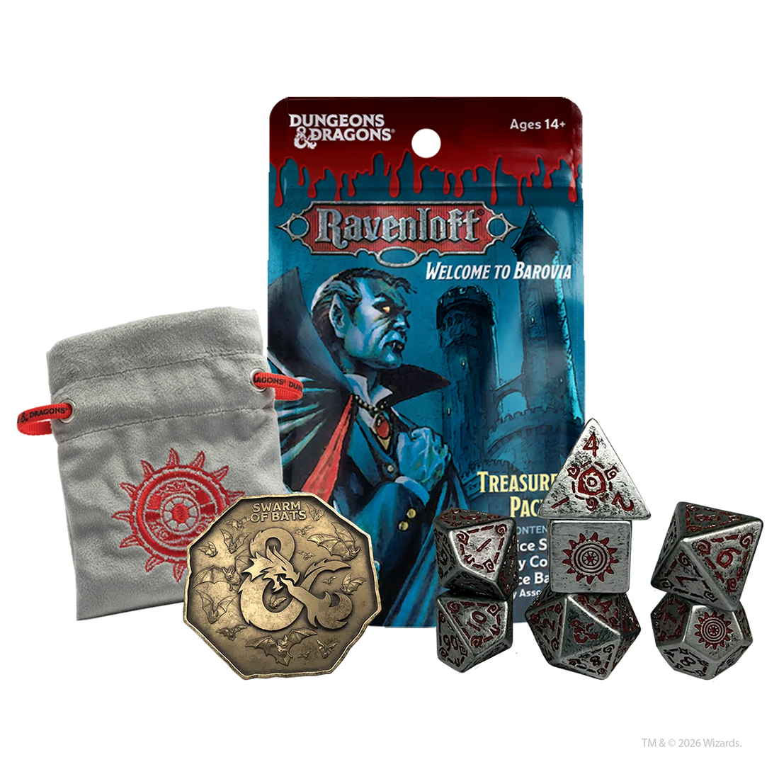 Sirius Dice - D&D Treasure Pack - Ravenloft: Castle Ravenloft