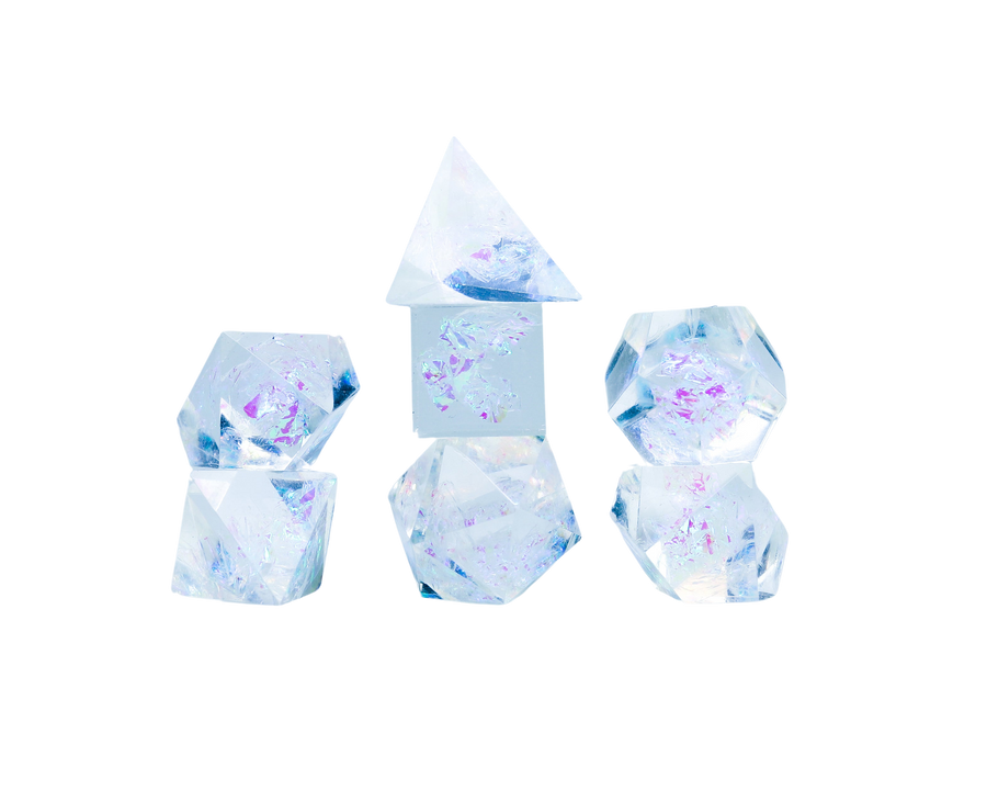 Sirius Dice - Dice Set - Clear Cloak & Dagger