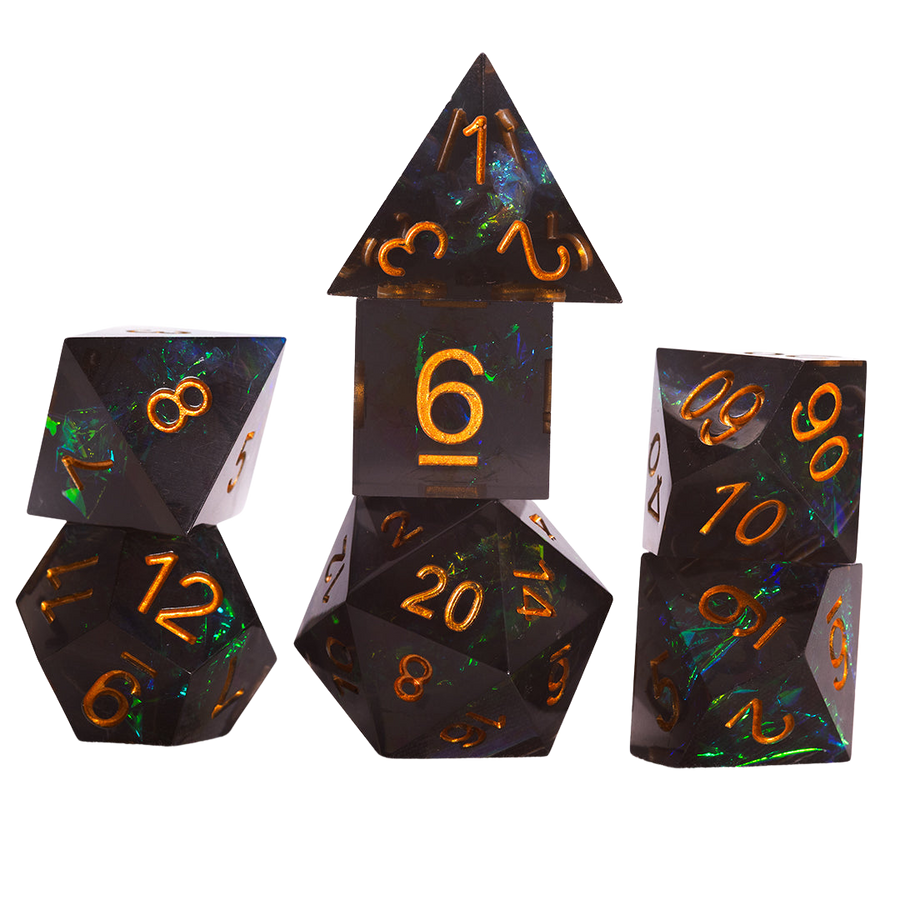 Sirius Dice - Dice Set - Sharp Night Fairy