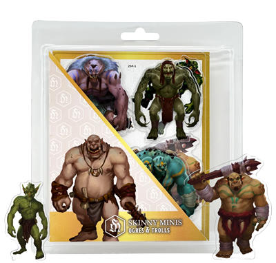 Skinny Minis - Ogres & Trolls