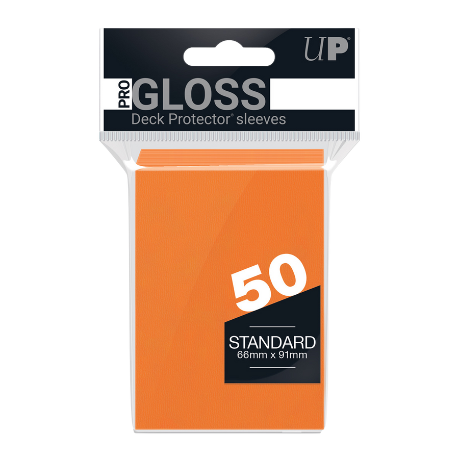 UP - Standard Sleeves - Orange (50 Sleeves)