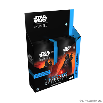 Star Wars: Unlimited - Legends of the Force Carbonite Booster Display (12 boosters)