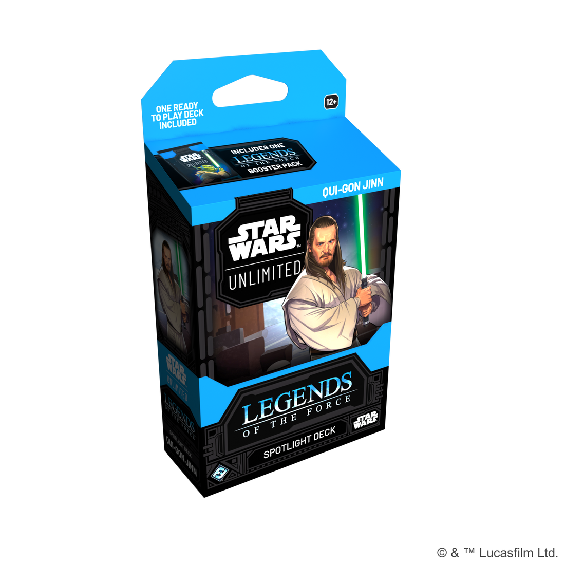 Star Wars: Unlimited - Legends of the Force Spotlight Deck - Qui-Gon Jinn
