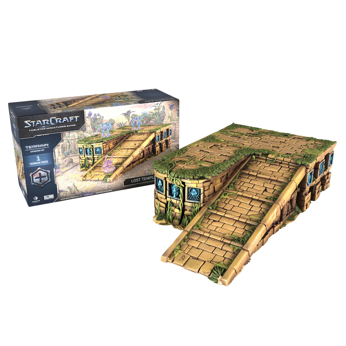 StarCraft® The Miniatures Game - Lost Temple Ramp - Terrain Expansion Set - EN
