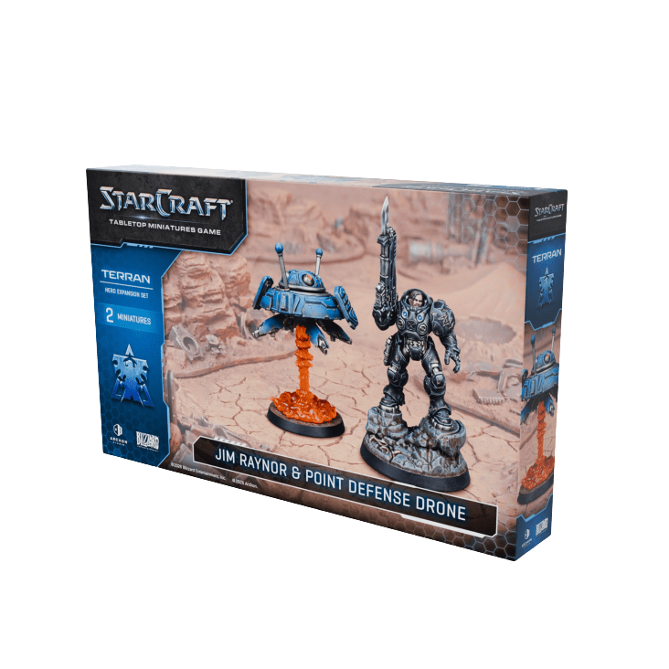 StarCraft® The Miniatures Game - Jim Raynor (Raynor's Raiders) - Terran - Hero Expansion Set - EN