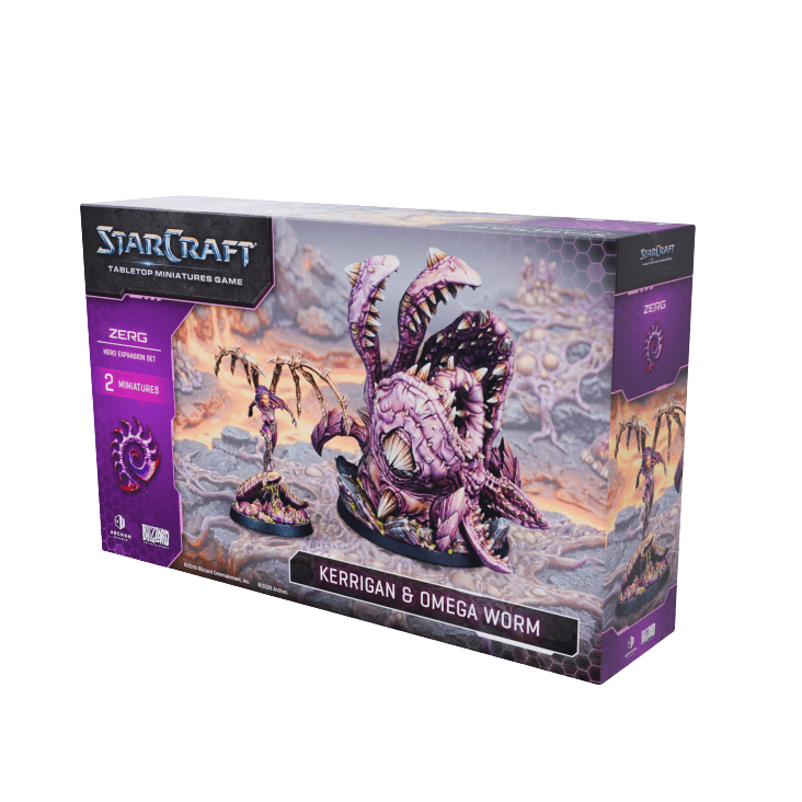 StarCraft® The Miniatures Game - Kerrigan (Primal Kerrigan) - Zerg - Hero Expansion Set - EN