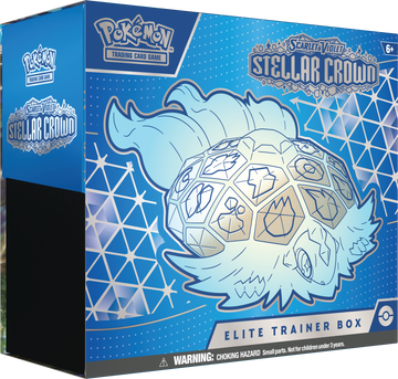 Pokémon TCG: Scarlet & Violet 7 Stellar Crown Elite Trainer Box