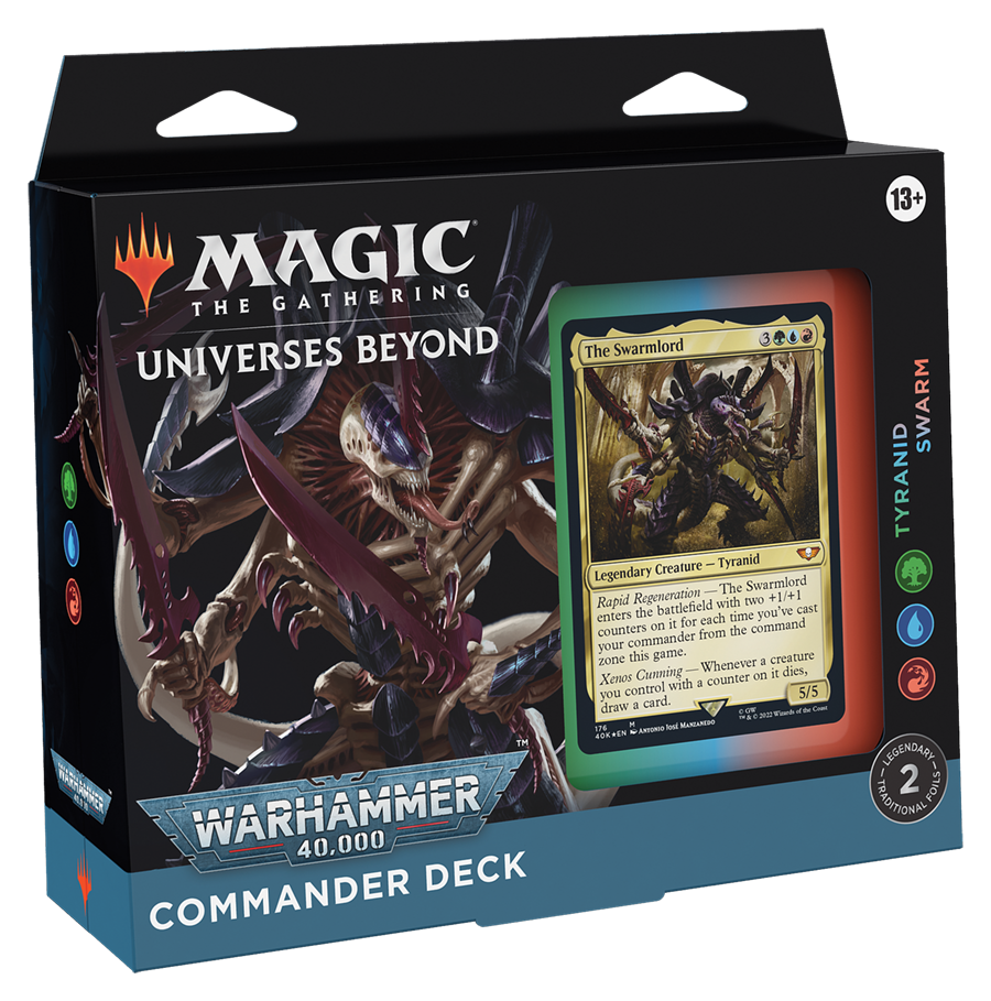 MTG - Universes Beyond: Warhammer 40,000 Commander Deck – Tyranid Swarm