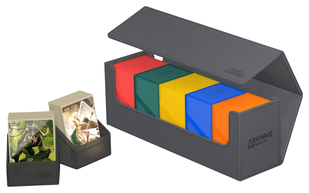 Ultimate Guard Arkhive 400+ XenoSkin Monocolor Grey