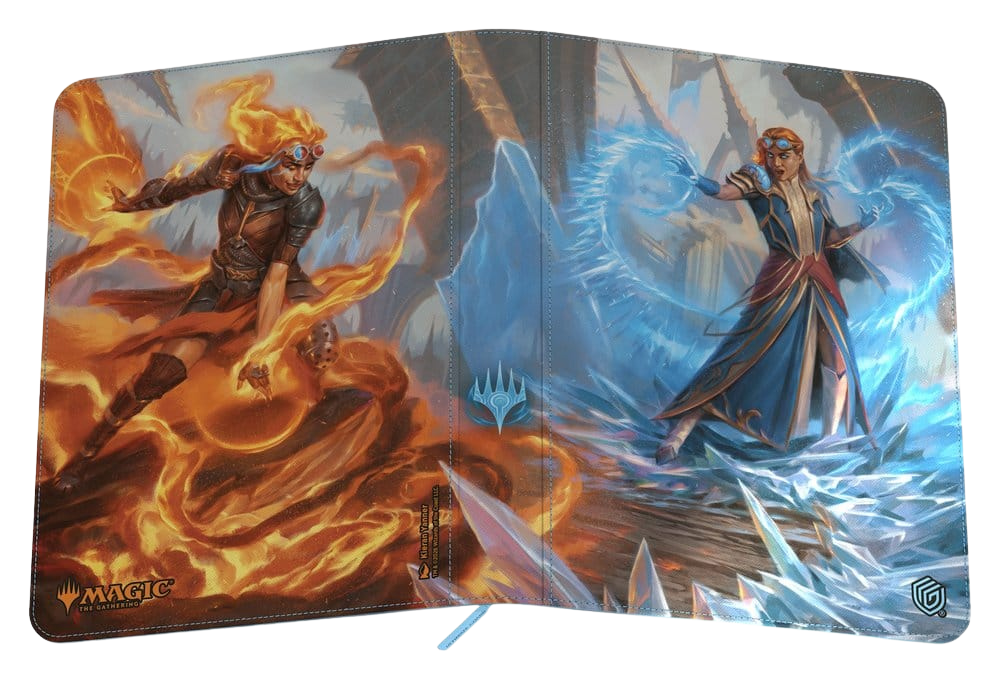 Ultimate Guard Zipfolio 360 Xenoskin Magic: The Gathering "Reality Fracture" - Chandra, Chill of Compliance / Chandra, Torch of Defiance