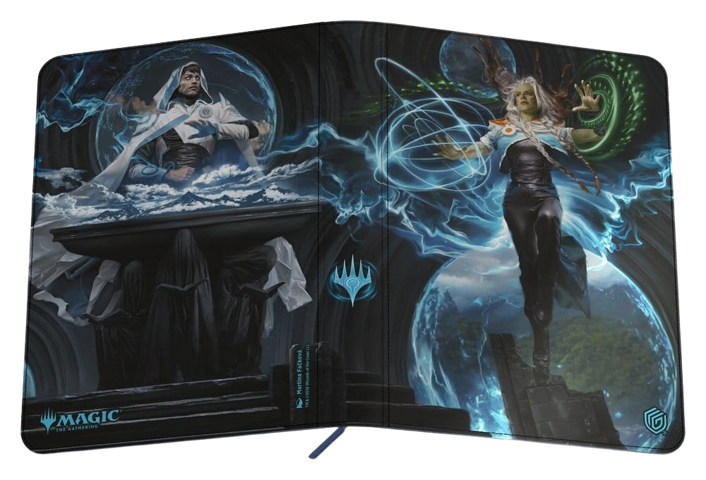 Ultimate Guard Zipfolio 360 Xenoskin Magic: The Gathering "Reality Fracture" - Jace, Reality Sculptor / Tam, the Possibility