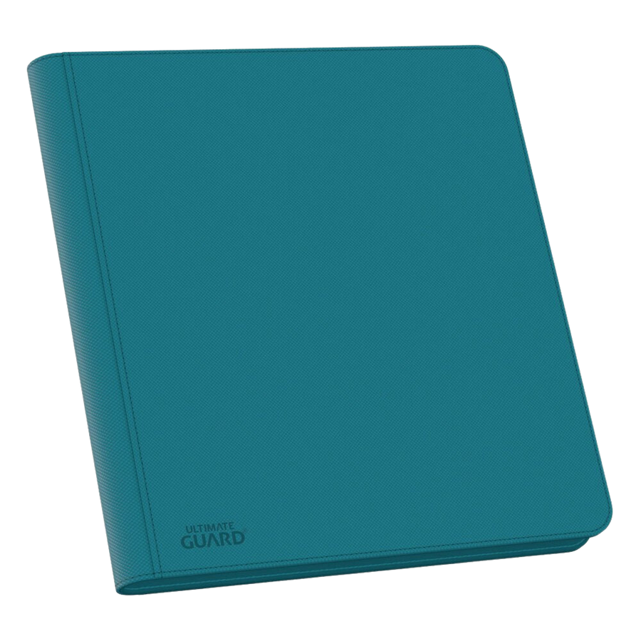 Ultimate Guard Zipfolio 480 - 24-Pocket XenoSkin (Quadrow) - Petrol Blue