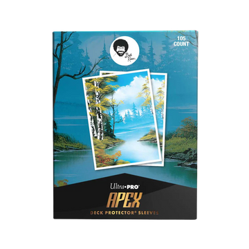 UP - Bob Ross Lakeside Path 105ct APEX Deck Protector Sleeves