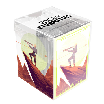 UP - MTG Edge of Eternities 100ct Deck Protector Sleeves in Clear Box - Sami, Wildcat Captain