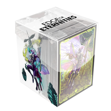 UP - MTG Edge of Eternities 100ct Deck Protector Sleeves in Clear Box - World Shaper