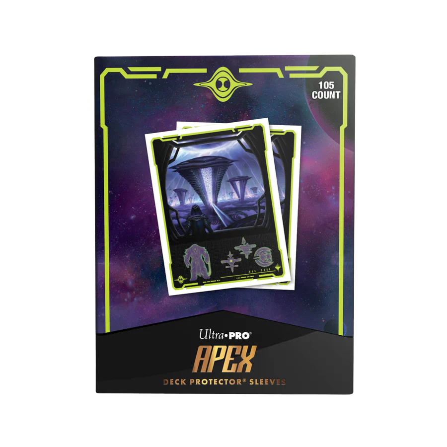 UP - MTG Edge of Eternities 105ct Apex Deck Protector sleeves - Susur Secundi, Void Altar