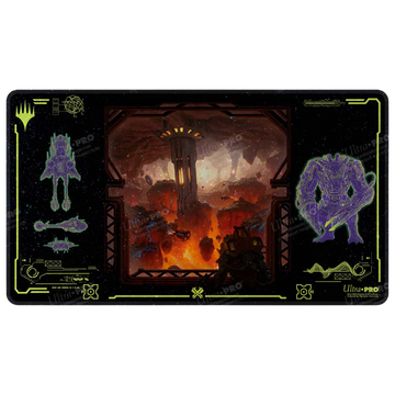 UP - MTG Edge of Eternities Holofoil Playmat - Kavaron, Memorial World