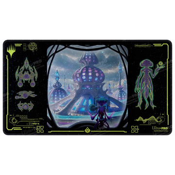 UP - MTG Edge of Eternities Holofoil Playmat - Uthros, Titanic Godcore