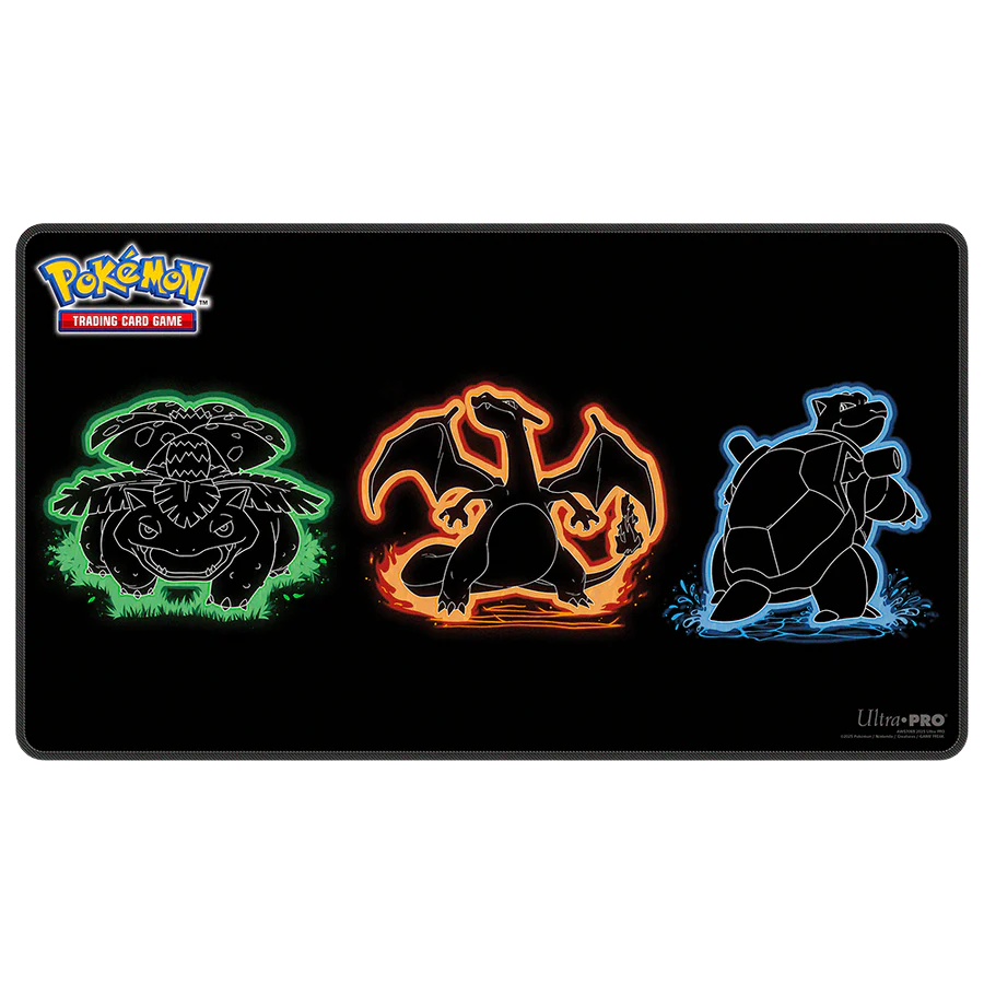 UP - Neon Kanto Foil Playmat for Pokémon