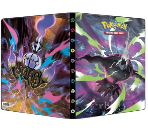 UP - PITCH BLACK 9-POCKET PORTFOLIO FOR POKÉMON