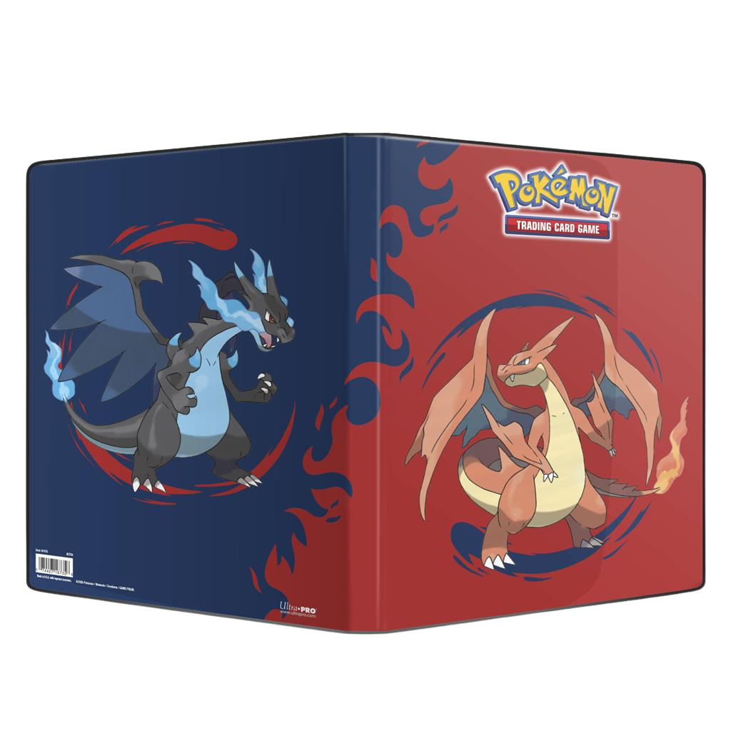 UP - Mega Charizard X and Mega Charizard Y 9-Pocket Portfolio for the Pokémon Trading Card Game