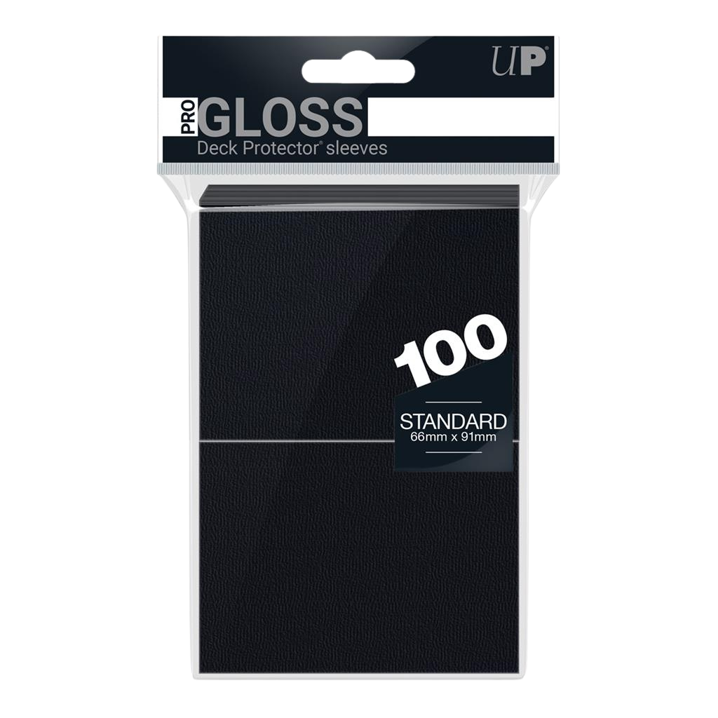 UP - Standard Sleeves - Black (100 Sleeves)