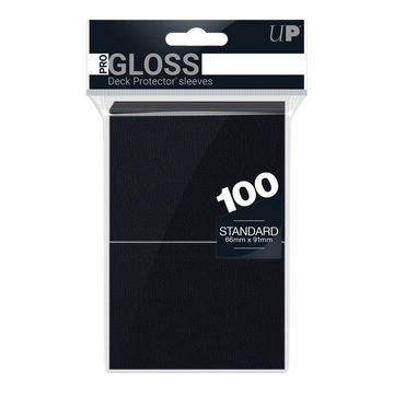 UP - Standard Sleeves - Black (100 Sleeves)
