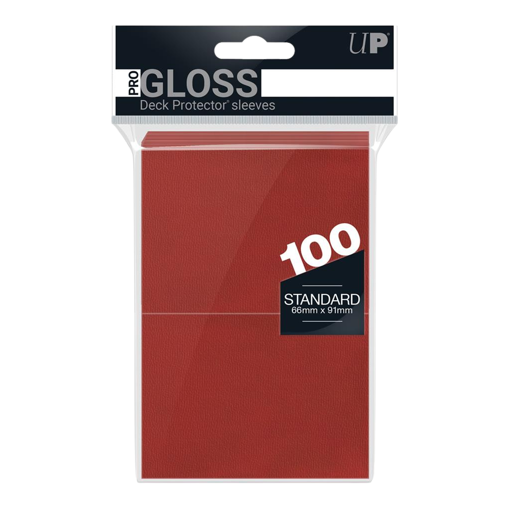 UP - Standard Sleeves - Red (100 Sleeves)