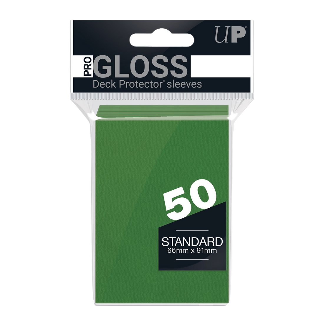 UP - Standard Sleeves - Green (50 Sleeves)