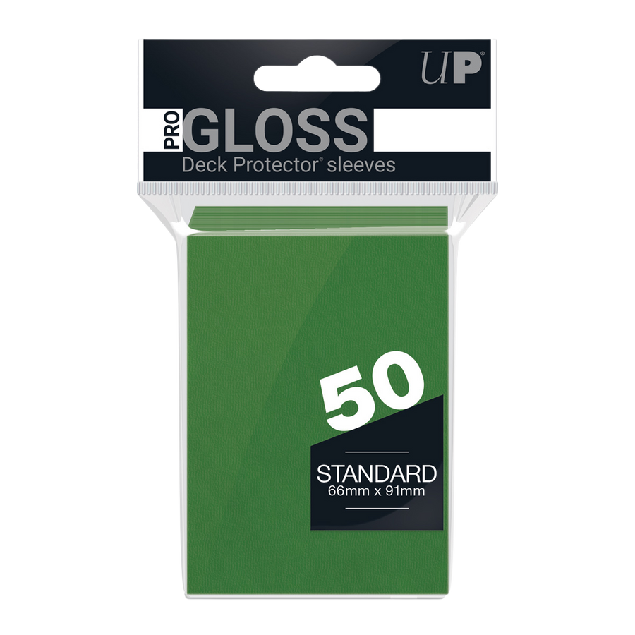 UP - Standard Sleeves - Green (50 Sleeves)