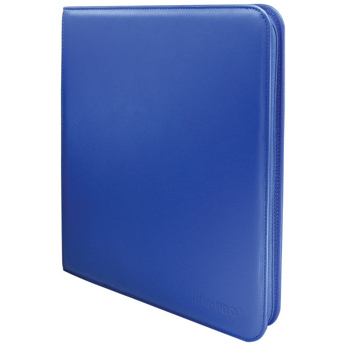 UP - 12-Pocket Zippered PRO- Binder - Blue