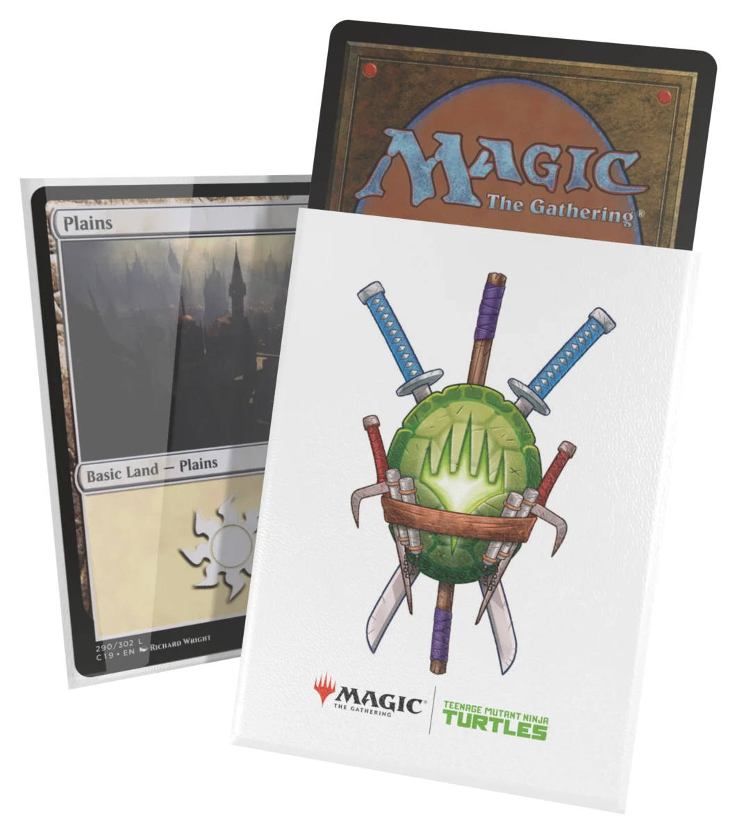 Ultimate Guard Art Sleeves Magic: The Gathering | Teenage Mutant Ninja Turtles - Turtle Planeswalker Symbol