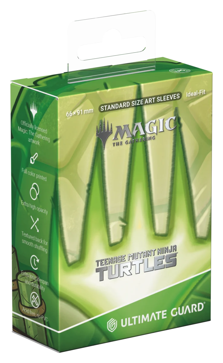Ultimate Guard Art Sleeves Magic: The Gathering | Teenage Mutant Ninja Turtles - Turtle Planeswalker Symbol