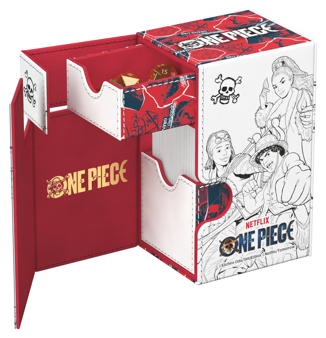 Ultimate Guard Flip'n'Tray 80+ Xenoskin NETFLIX ONE PIECE - Sketch