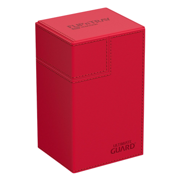 Ultimate Guard Flip`n`Tray 80+ XenoSkin Monocolor Red