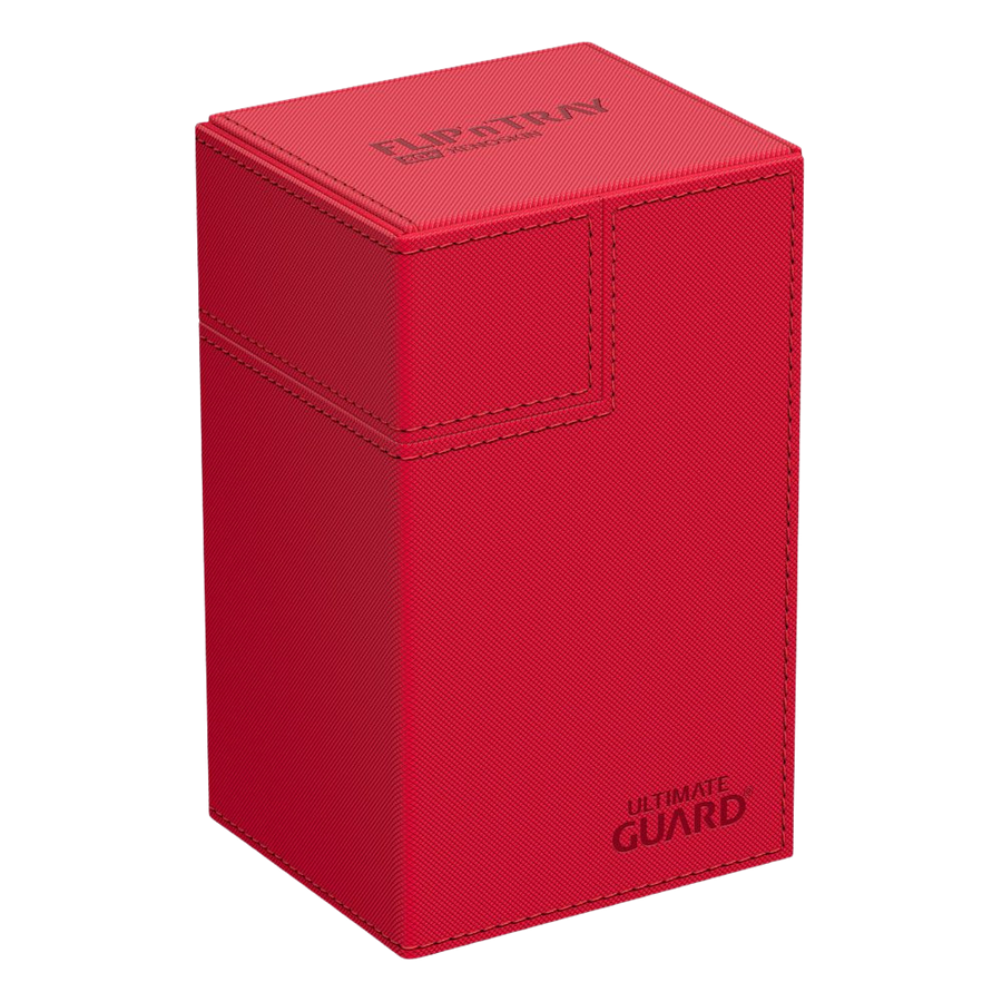 Ultimate Guard Flip`n`Tray 80+ XenoSkin Monocolor Red