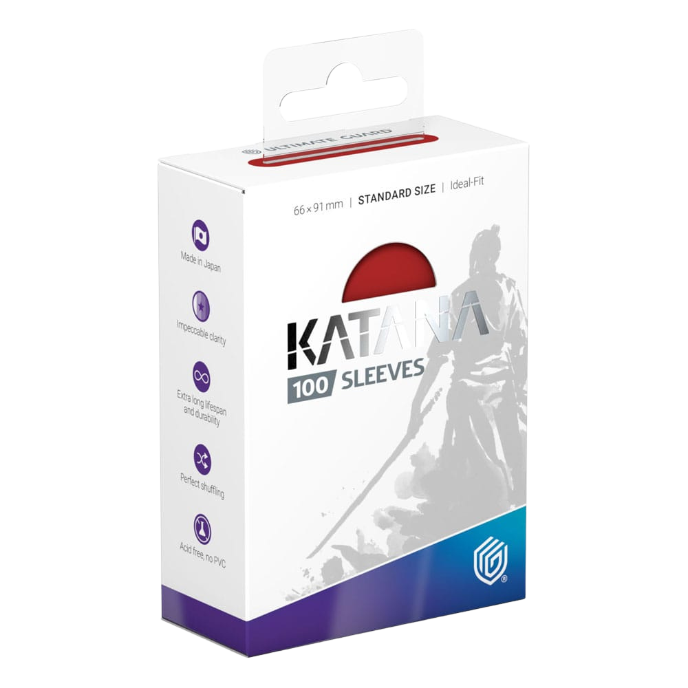 Ultimate Guard Katana Sleeves Standard Size (100) - Rising Sun
