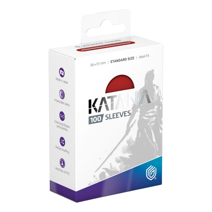 Ultimate Guard Katana Sleeves Standard Size (100) - Rising Sun