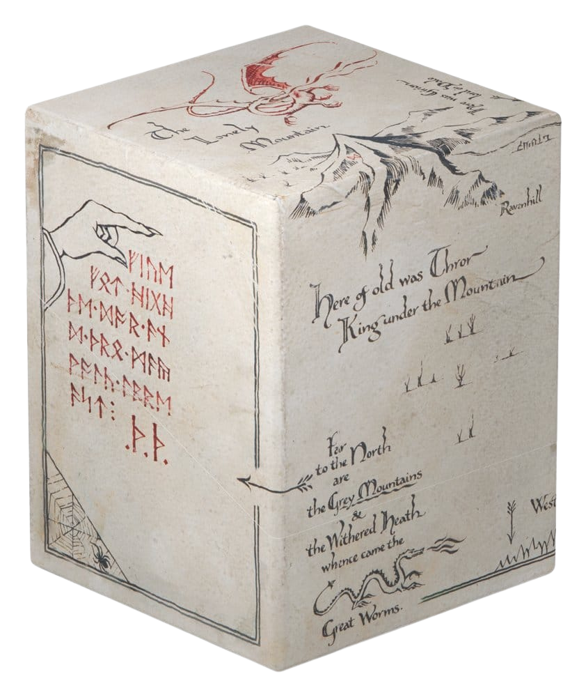 Ultimate Guard RTE Boulder 100+ The Hobbit™- Thrór's Map (Glow in the Dark)