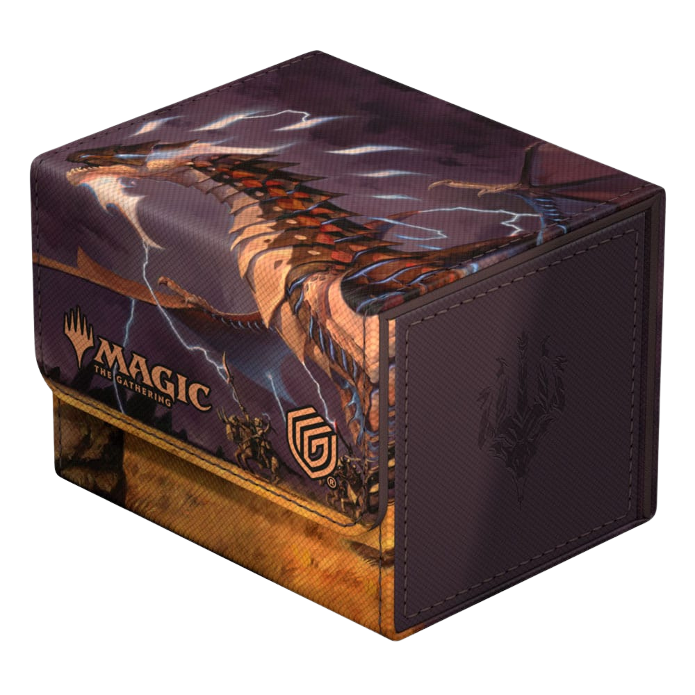 Ultimate Guard Sidewinder 100+ Xenoskin Magic: The Gathering "Tarkir: Dragonstorm" Ghostfire - Neriv, Heart of the Storm