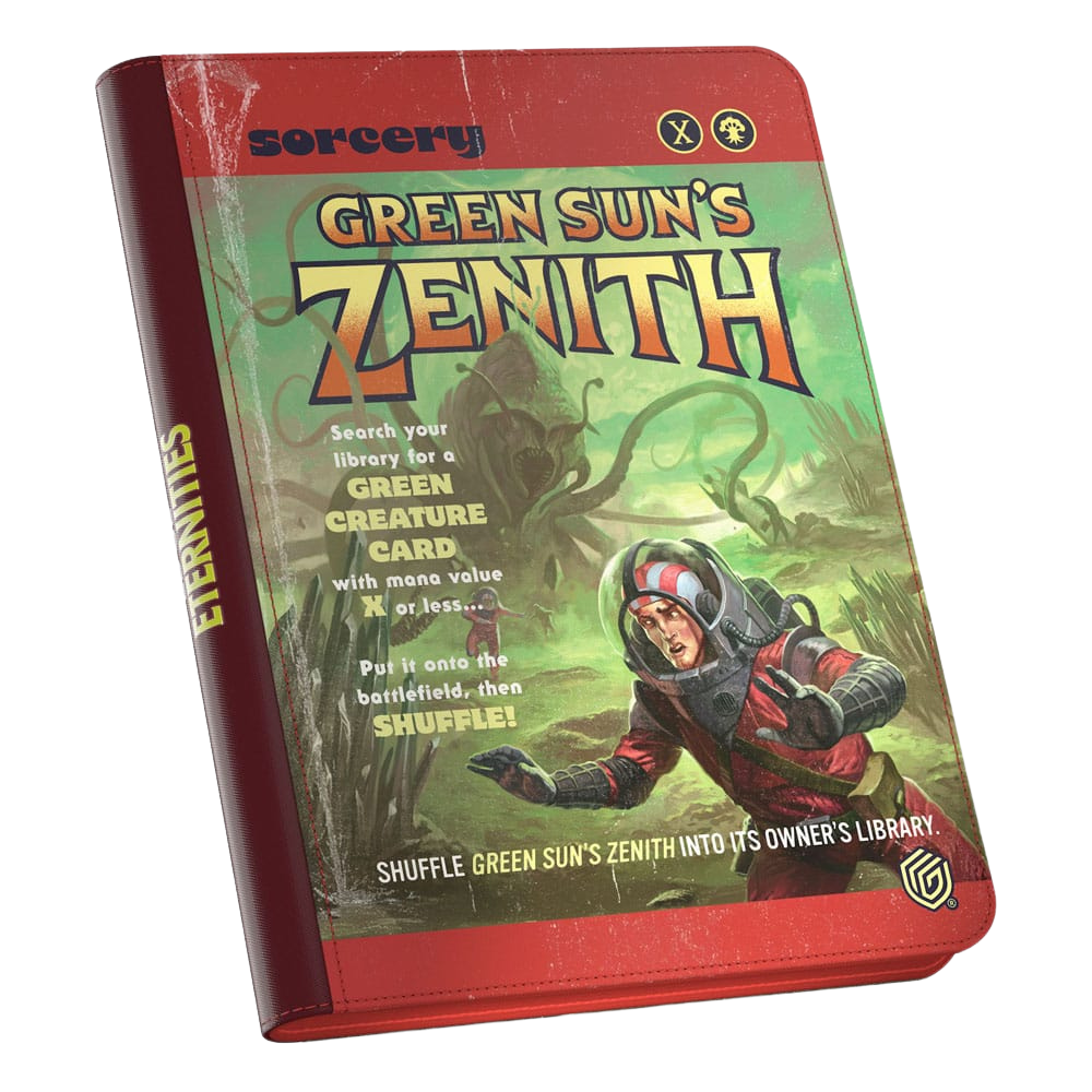 Ultimate Guard Zipfolio 360 Xenoskin Magic: The Gathering "Edge of Eternities" - Green Sun’s Zenith