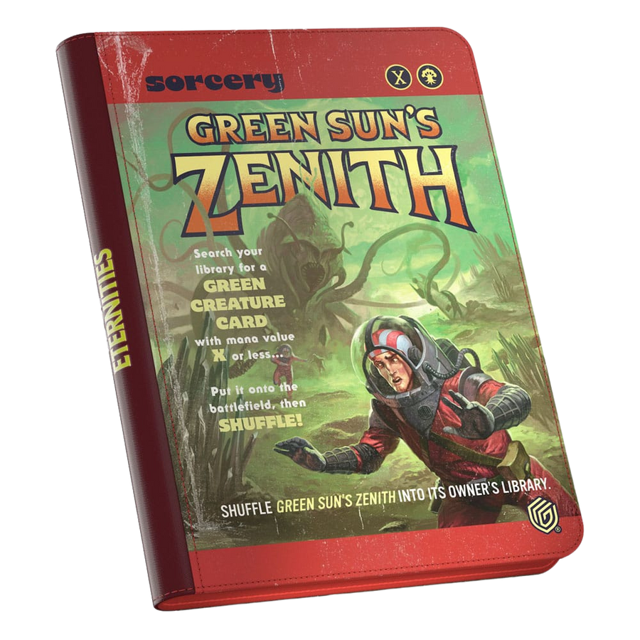 Ultimate Guard Zipfolio 360 Xenoskin Magic: The Gathering "Edge of Eternities" - Green Sun’s Zenith