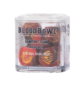 Blood Bowl - Vampire Team Dice Set