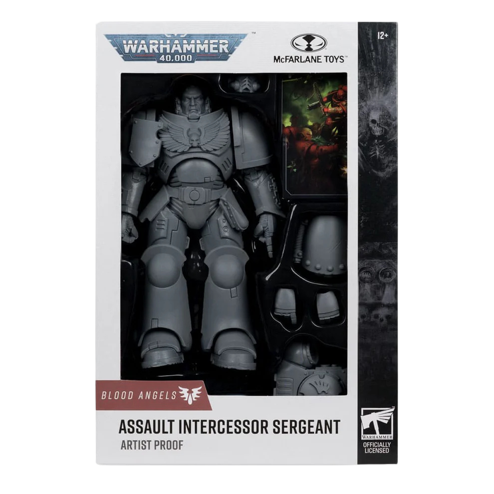 Warhammer 40,000 Action Figure Assault Intercessor Sergeant (Blood Angel) (Artist Proof) 18 cm