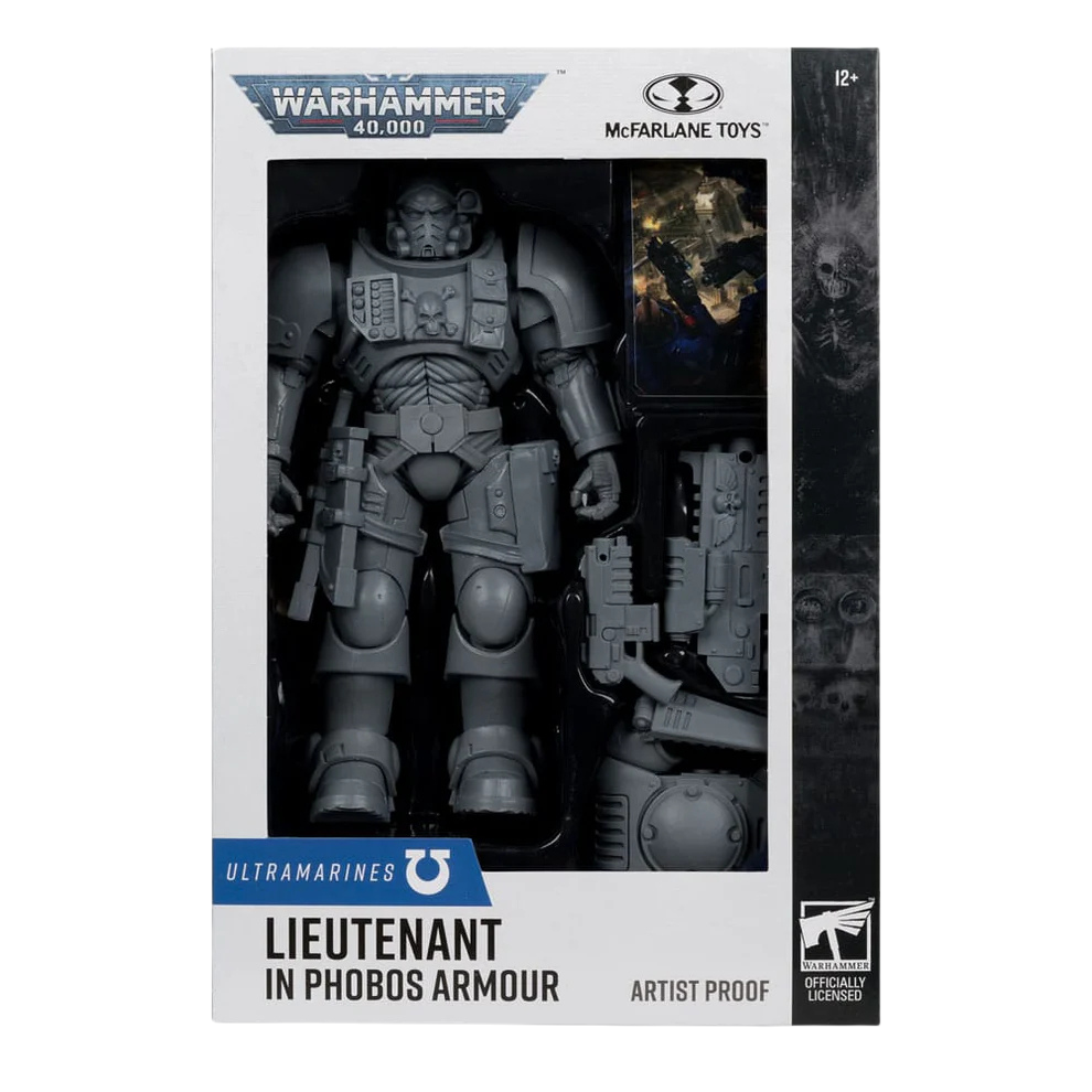 Warhammer 40,000 Action Figure Lieutenant in Phobos Armor (Ultramarines) (Artist Proof) 18 cm