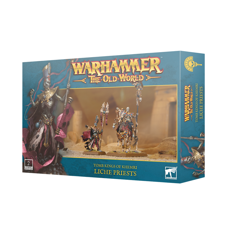 TOMB KINGS OF KHEMRI: LICHE PRIESTS