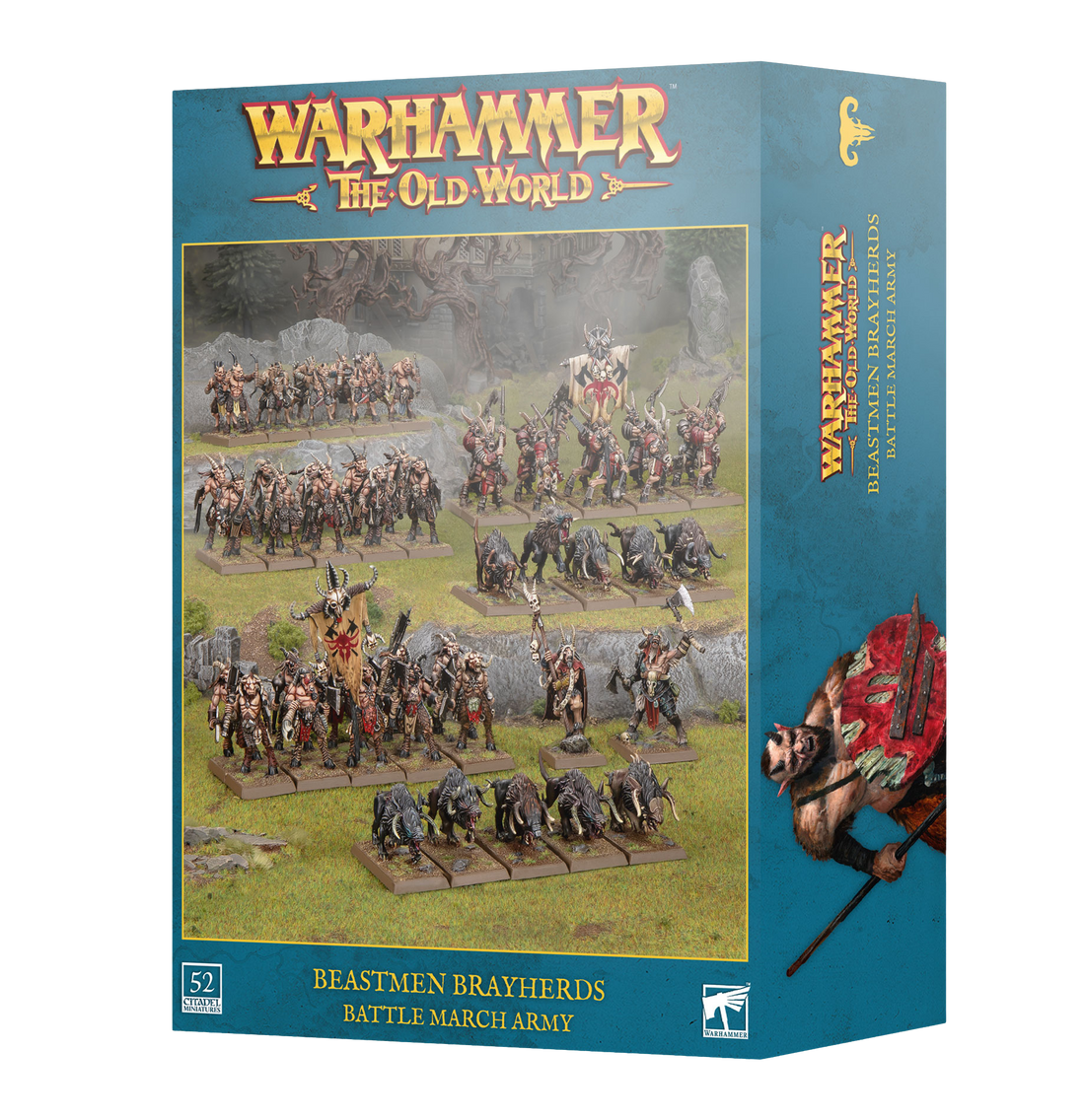 BEASTMEN BRAYHERDS: Battle March Army