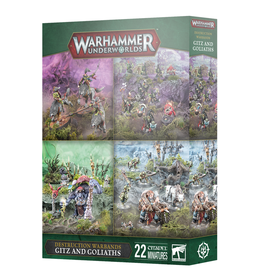 Warhammer Underworlds: Gitz and Goliaths