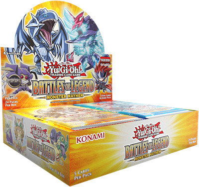 Yu-Gi-Oh! - Battle of Legends: Monster Mayhem Booster Display (24 Packs) - EN